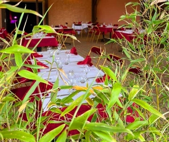 Restaurant terrasse Le Lyon Rouge