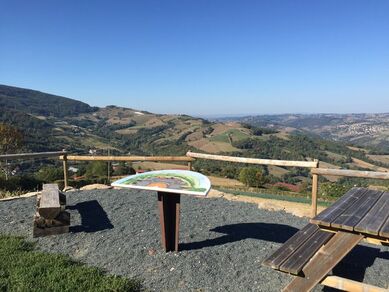 Table de lecture du paysage - Lafont