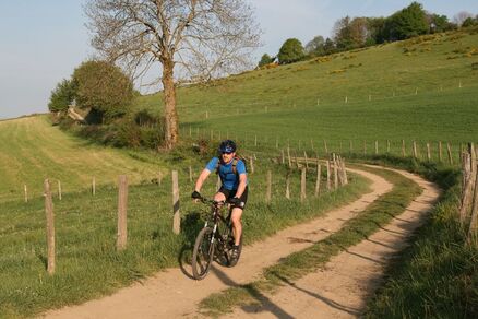 Sentier des paysages des Monts du Lyonnais à VTT