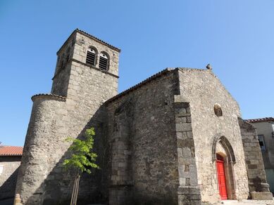 Chapelle romane et vieux bourg de Montagny