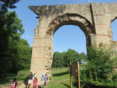 Visite guidée de l'Aqueduc romain du Gier