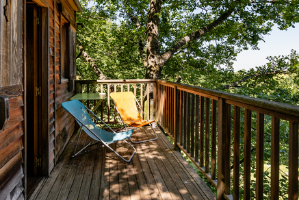 La cabane perchée