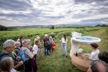Balade artistique et culturelle et découverte du rituel de libation