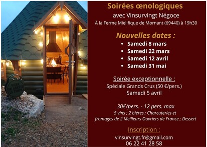 Soirées oenologiques