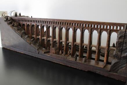 Exposition "Aqueducs et viaducs : autour d'une maquette retrouvée"