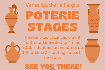 Stage de poterie