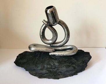 Exposition "Art et matières" de Bernadette DE CAMARET & Patrick SERVADIO