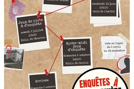 Après-midi jeux : clôture du festival du polar
