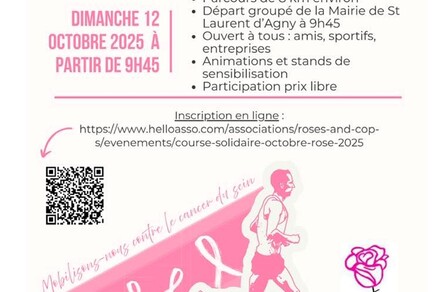 Course solidaire pour Octobre Rose