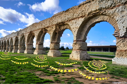 Landart et l'aqueduc à Chaponost - Artnatureconnexion