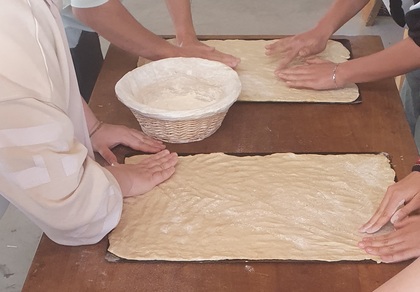 De la terre au pain, visite sensorielle de la ferme et réalisation d'une pizza