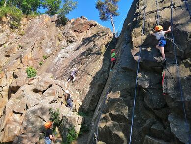 Escalade en nature
