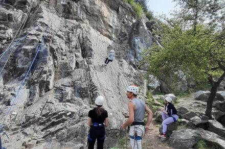 Découverte de l'escalade