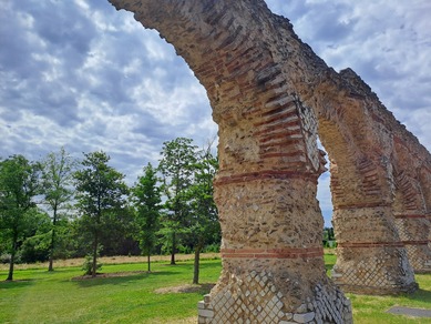 Visite guidée de l'aqueduc romain du Gier à Chaponost