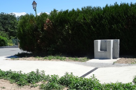 Aire de service pour camping-cars