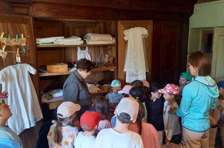 Visite contée avec ateliers "Les vacances à la ferme"