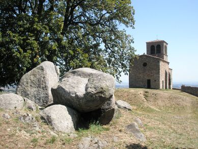 La chapelle Saint-Vincent - Monts du Lyonnais - Saint-Laurent-d'Agny
