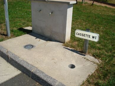 Aire de service pour camping-cars