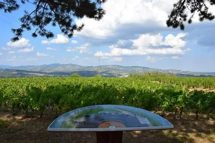 Table de lecture du paysage - La Madone du Châtelet