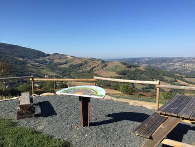 Table de lecture du paysage - Lafont