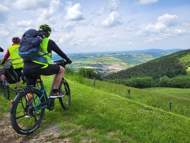 Boucle cyclotouristique au départ d'Aveize