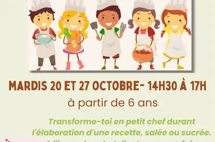 Ateliers cuisine "Comme un chef" avec Corinne