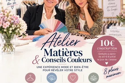 Atelier , Matières et conseils Couleurs