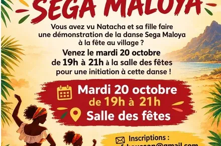 Initiation à la danse Sega Maloya