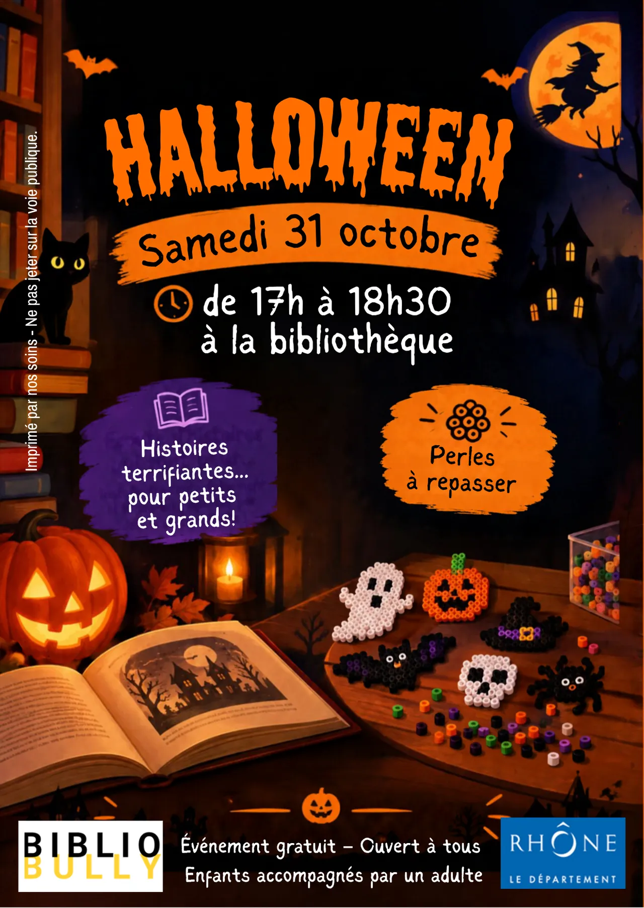 © bibliothèque de Bully