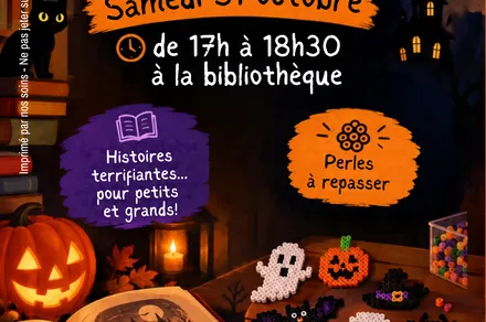 Halloween à la bibliothèque