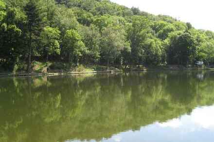 Plan d'eau du barrage de Thurins