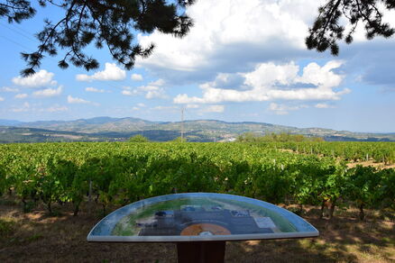 Table de lecture du paysage - La Madone du Châtelet