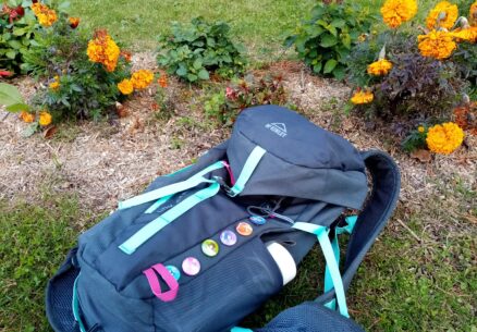 Sac à dos avec badges gnolus